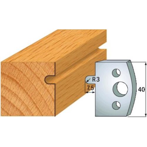 690.010 Para noży HSS 40x4 mm