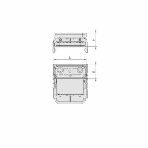 Blok podciśnieniowy VCBL-K1 120x50x100