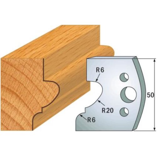 690.505 Para noży HSS 50x4 mm