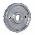 Rolka stalowa D=140 F=30 I=20 klin 8 mm 