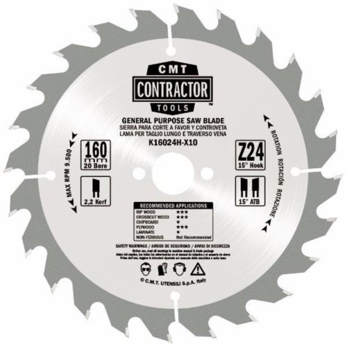 K13618H-X10  Piła D=136 K=1,5 F=20