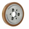 Rolka gumowa D=140 F=35 I=20 3 otwory   