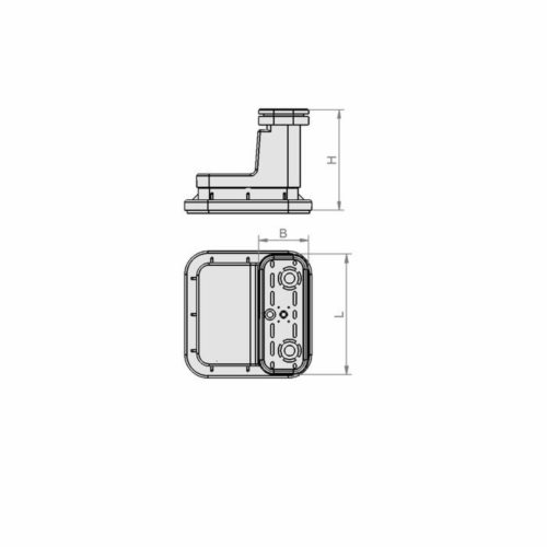 Blok podciśnieniowy VCBL-T 120x50x100