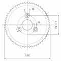 Rolka 170-30-35-3V Z chrom Prof B, Pros
