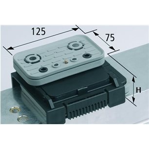 Blok podciśnieniowy VCBL-K2 125x75x75 L