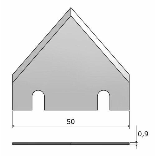 Nóż płaski ITA570 / Esko BLD-DF570 /    