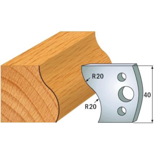 690.009 Para noży HSS 40x4 mm