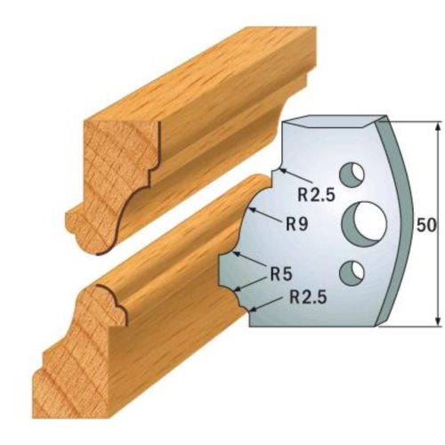 690.558 Para noży HSS 50x4 mm