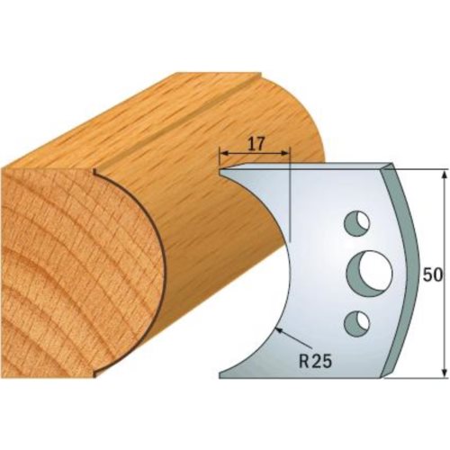 690.546 Para noży HSS 50x4 mm