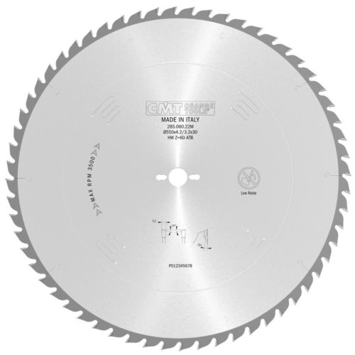 285.060.22M Piła HM D=550 F=30 Z=60