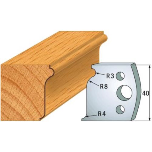 690.110 Para noży HSS 40x4 mm