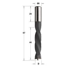307.050.11 Wiertło HW NP D=5