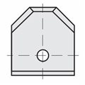 16200  Płytka HM  16,0x17,5x2,0mm