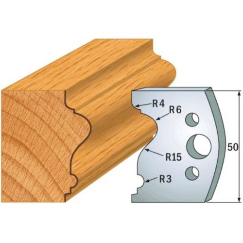 690.512 Para noży HSS 50x4 mm