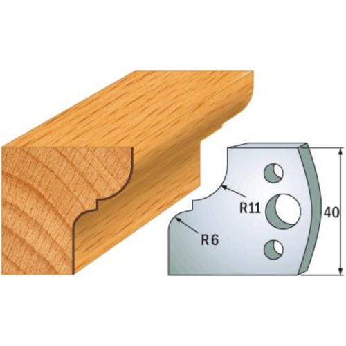 690.112 Para noży HSS 40x4 mm