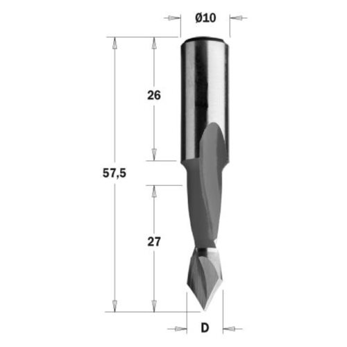 313.100.11 Wiertło HW P D=10