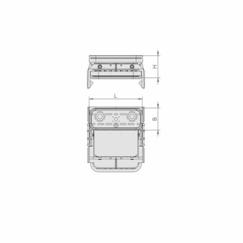 Blok podciśnieniowy VCBL-K1 130x30x85 Q