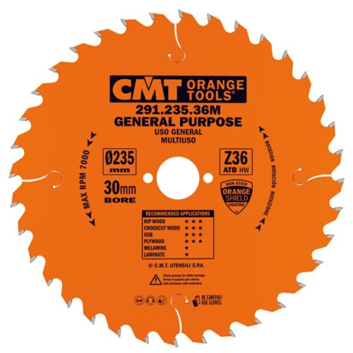 291.235.36M Piła HM D=235 F=30 Z=36N