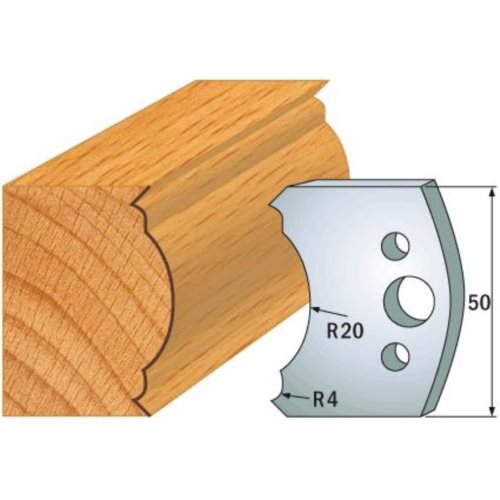 690.507 Para noży HSS 50x4 mm