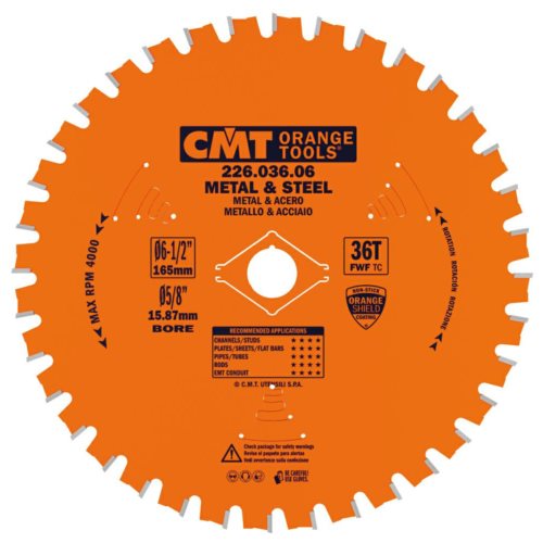 226.036.06 Piła HM D=165 F=15,87 Z=36
