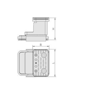 Blok podciśnieniowy VCBL-K2 130x30x125