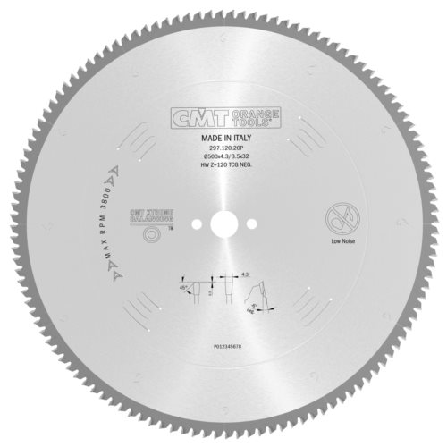 297.120.20P Piła HW D=500 F=32 Z=120