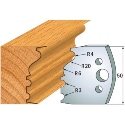 690.513 Para noży HSS 50x4 mm