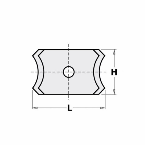 320215  Płytka HM 20,0x12,0x2,0mm