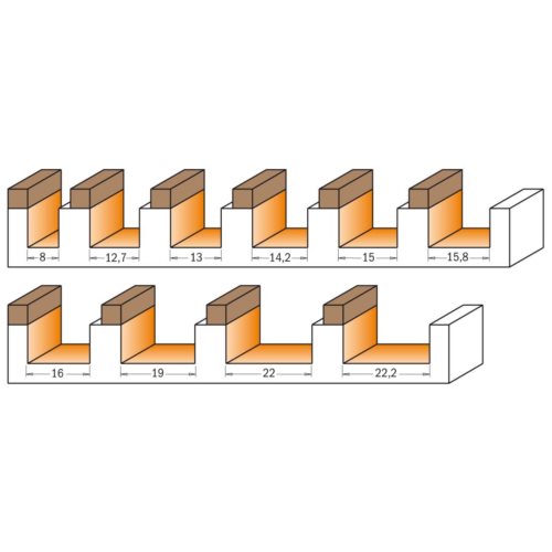 711.150.11B Frez HM D=15  I=20