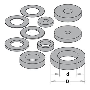 541.551.00 Tuleja T=2,5  d=5,2  D=15,8