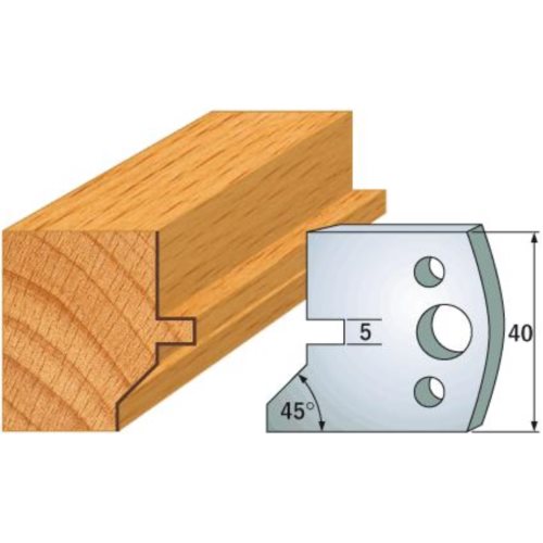 690.083 Para noży HSS 40x4 mm