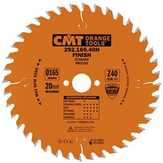 292.165.40H Piła HM 165x20x2,2/1,6 Z=40