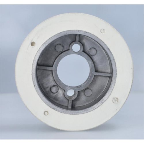 Rolka 120-60-35 V guma 50 ShA white     