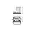 Blok podciśnieniowy VCBL-G-K2 120x50x100