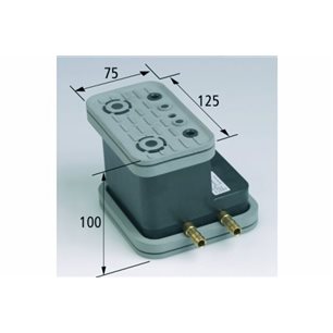 Blok podciśnieniowy VCBL-G-K2 125x75x100