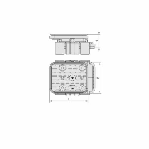 Blok podciśnieniowy VCBL-K1 140x115x50