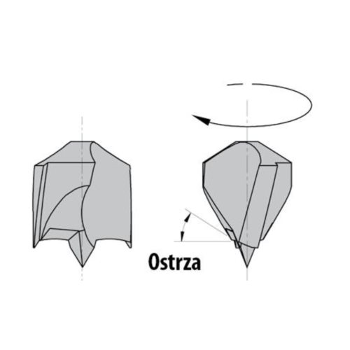 377.102.11 Wiertło z GZYMKĄ NP HW D=10