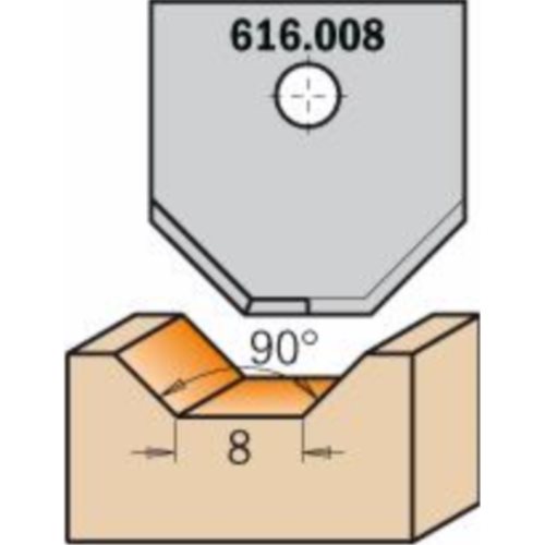 616.008 Nóż profilowy 20x20x2