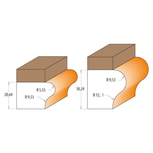 855.804.11B Frez HM R1=5,5 R2=9,5 D=31,7