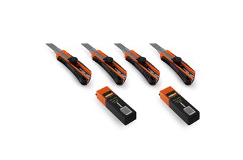 Noże z ostrzem łamanym