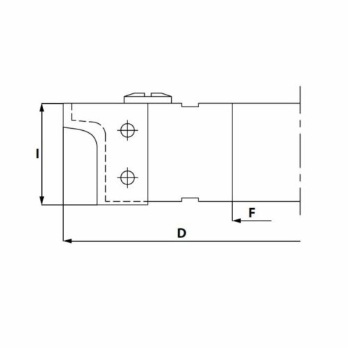 GZ5.Głowica D=140 F=30 I=30 R=6