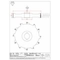 DGM.Głowica D=180 I=28 F=35+2CH