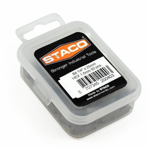 20040.STACO bit 1/4 in HEX1,5x25mm