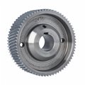 Rolka stalowa D=140 F=35 I=50 klin 10 mm