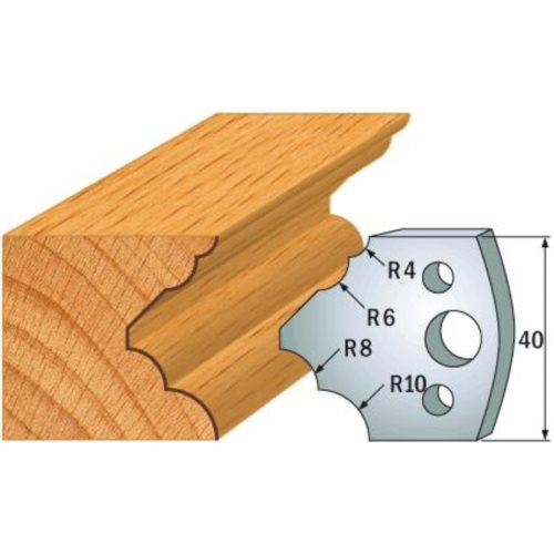 690.126 Para noży HSS 40x4 mm