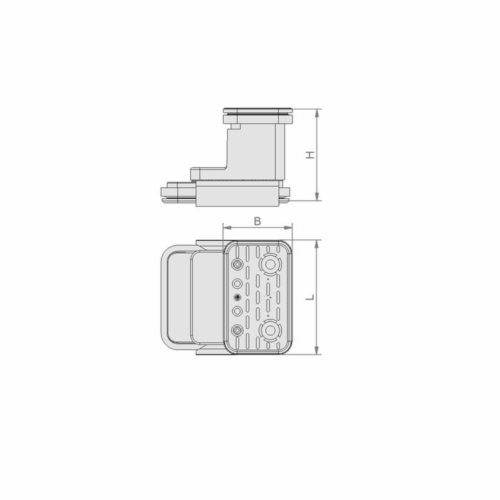 Blok podciśnieniowy VCBL-K2 125x75x100