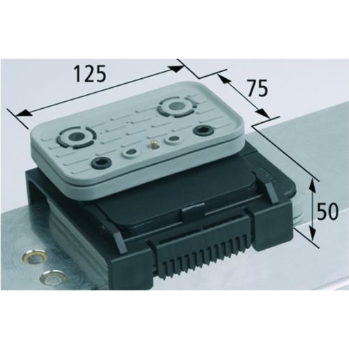 Blok podciśnieniowy VCBL-K2 125x75x50 TV