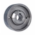 Rolka stalowa D=140 F=35 I=50 klin 10 mm