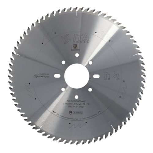 P29.Piła D=360 F= 65 Z= 72 K/P=4,4/3,2