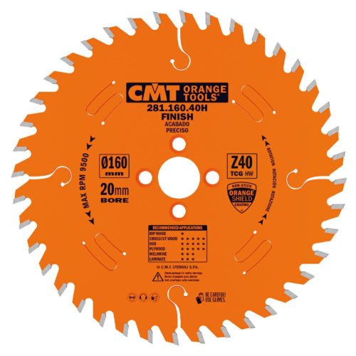 281.160.40H Piła HM D=160 F=20 Z=40